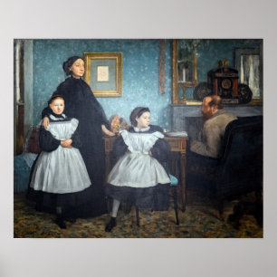 Edgar Degas - Die Familie Bellelli Poster