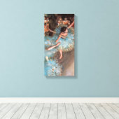 Edgar Degas - Die Grüntöne-Tänzer Leinwanddruck (Insitu (Holzboden))