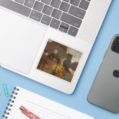 Edgar Degas - Die Milliners Aufkleber (Laptop mit iPhone)