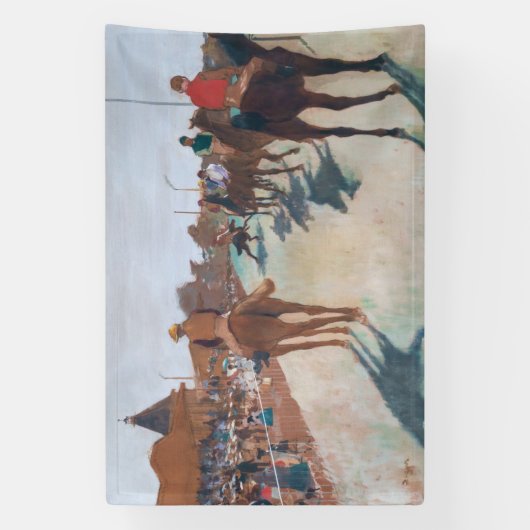 Edgar Degas - Die Parade Banner (Vertikal)