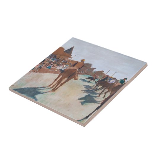 Edgar Degas - Die Parade Fliese (Seite)