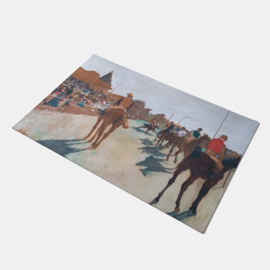 Edgar Degas - Die Parade Fußmatte (Schrägansicht)