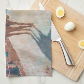 Edgar Degas - Die Parade Geschirrtuch (Viertel Falte)