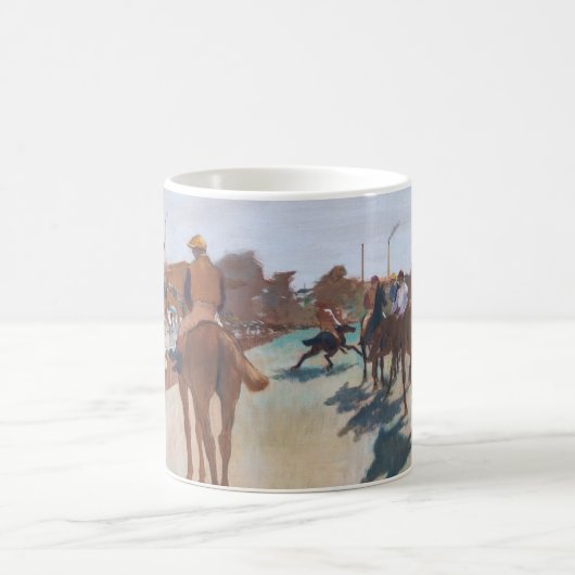 Edgar Degas - Die Parade Kaffeetasse (Mittel)