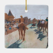Edgar Degas - Die Parade Keramikornament (Rückseite)