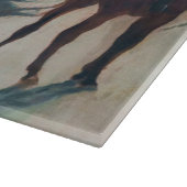 Edgar Degas - Die Parade Schneidebrett (Ecke)