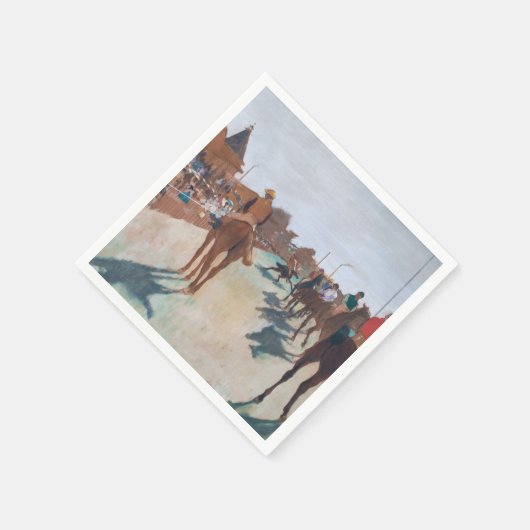 Edgar Degas - Die Parade Serviette (Ecke)