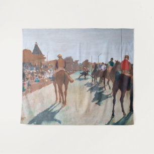 Edgar Degas - Die Parade Wandteppich