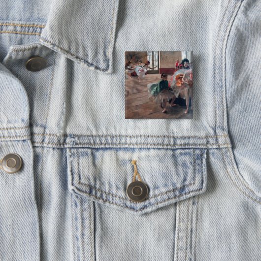 Edgar Degas - Die Probe Button (Beispiel)