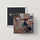 Edgar Degas - Die Probe Button (Vorne & Hinten)