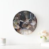 Edgar Degas - Die Probe des Balletts auf der Bühne Große Wanduhr (Zuhause)