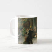Edgar Degas - Die Probe des Balletts auf der Bühne Kaffeetasse (Vorderseite Links)