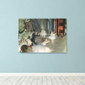 Edgar Degas | Die Probe des Balletts auf der Bühne Leinwanddruck (Insitu (Holzboden))