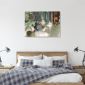 Edgar Degas | Die Probe des Balletts auf der Bühne Leinwanddruck (Insitu (Schlafzimmer))