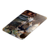 Edgar Degas - Die Probe des Balletts auf der Bühne Magnet (Linke Seite)