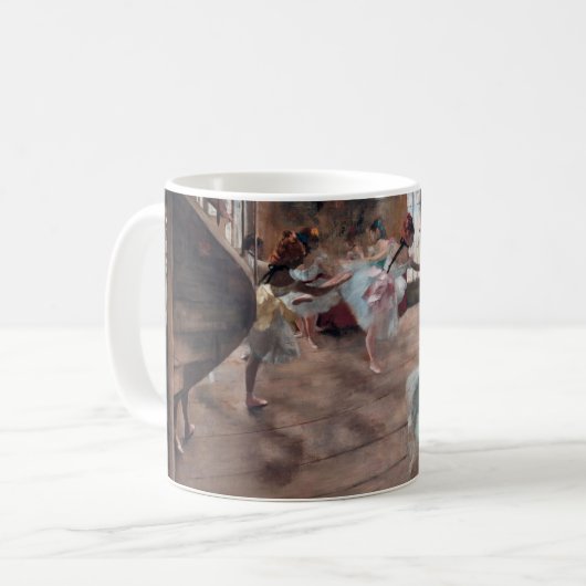 Edgar Degas - Die Probe Kaffeetasse (Vorderseite Links)