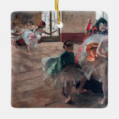 Edgar Degas - Die Probe Keramikornament (Vorderseite)