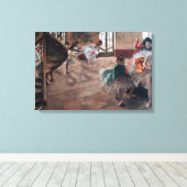 Edgar Degas - Die Probe Leinwanddruck (Insitu (Holzboden))
