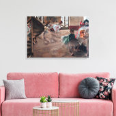 Edgar Degas - Die Probe Leinwanddruck (Insitu (Wohnzimmer))
