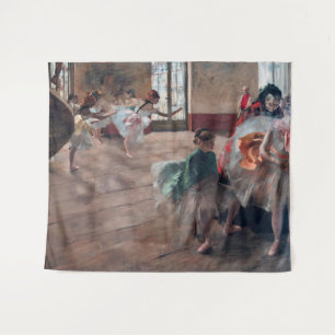 Edgar Degas - Die Probe Wandteppich