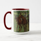 Edgar Degas | die Reiter Tasse (Links)