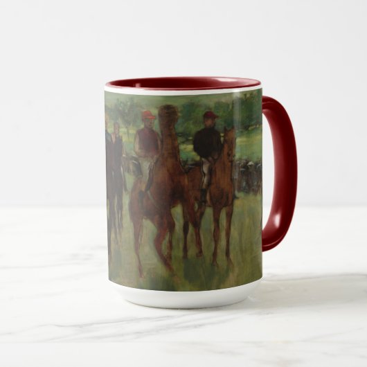 Edgar Degas | die Reiter Tasse (VorderseiteRechts)