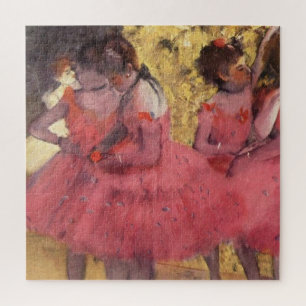 Edgar Degas Die rosa Tänzer Puzzle