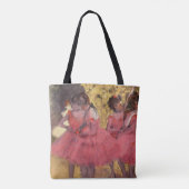 Edgar Degas Die rosa Tänzer Tasche (Rückseite)