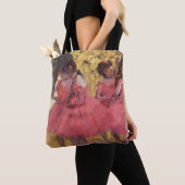 Edgar Degas Die rosa Tänzer Tasche (Von Nahem)