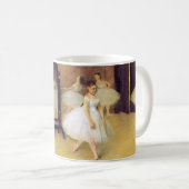 Edgar Degas | die Tanzen-Klasse Kaffeetasse (VorderseiteRechts)