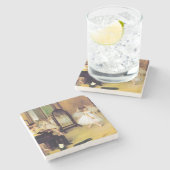 Edgar Degas | die Tanzen-Klasse Steinuntersetzer (Seitenansicht)