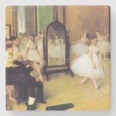 Edgar Degas | die Tanzen-Klasse Steinuntersetzer (Vorderseite)