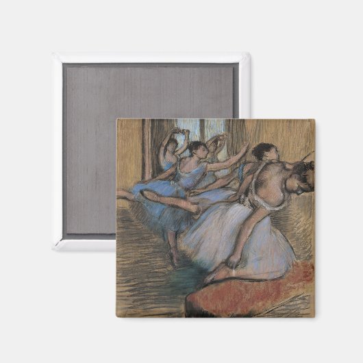 Edgar Degas | Die Tänzer Magnet (Vorderseite/Rückseite)