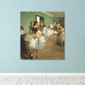 EDGAR DEGAS - Die Tanzklasse 1874 Leinwanddruck (Insitu (Holzboden))