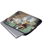 Edgar Degas - Die Tanzklasse Laptopschutzhülle (Vorne Knopf)