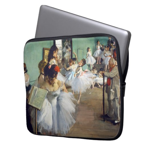 Edgar Degas - Die Tanzklasse Laptopschutzhülle (Vorderseite Links)