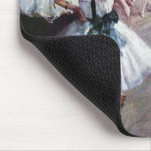 Edgar Degas - die Tanzklasse Mousepad (Ecke)