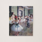 Edgar Degas - die Tanzklasse Puzzle (Vertikal)