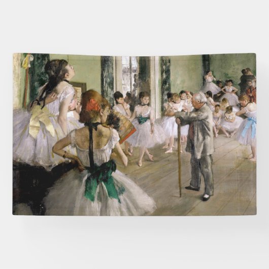 Edgar Degas - Die Tanzstunde Banner (Horizontal)