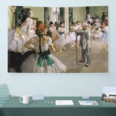 Edgar Degas - Die Tanzstunde Banner (Messe)