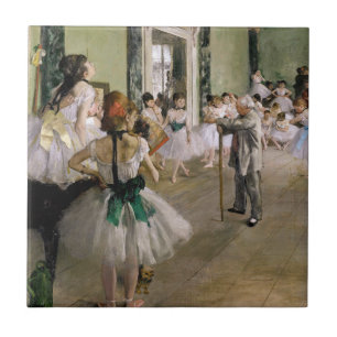 Edgar Degas - Die Tanzstunde Fliese