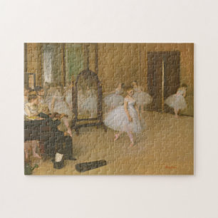 Edgar Degas Die Tanzstunde Puzzle