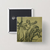 Edgar Degas | drei Tänzer, c.1900 Button (Vorne & Hinten)