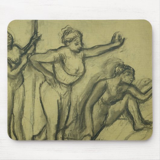 Edgar Degas | drei Tänzer, c.1900 Mousepad (Vorne)