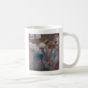 Edgar Degas   drei Tänzer, die für Klasse sich Kaffeetasse