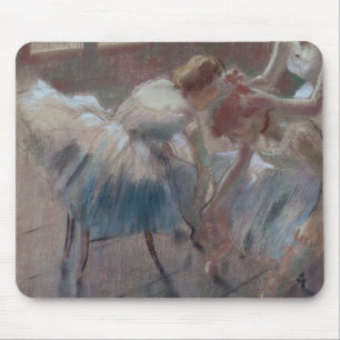 Edgar Degas drei Tänzer, die für Klasse sich Mousepad