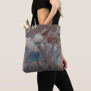 Edgar Degas   drei Tänzer, die für Klasse sich Tasche