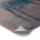 Edgar Degas | Drei Tänzer Vorbereitung für die Kla Poster (Ecke)