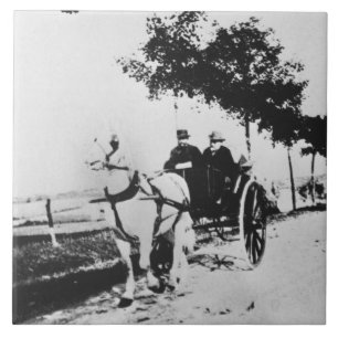 Edgar Degas   Edgar Degas und ein Freund Fliese