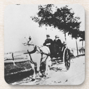 Edgar Degas   Edgar Degas und ein Freund Getränkeuntersetzer